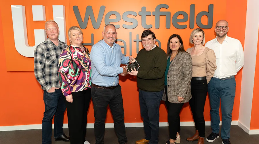 Westfield Health presented with Investor in Sales award